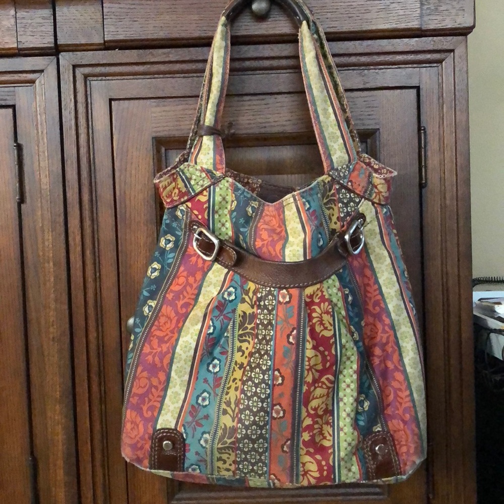 Cute boho Fossil purse